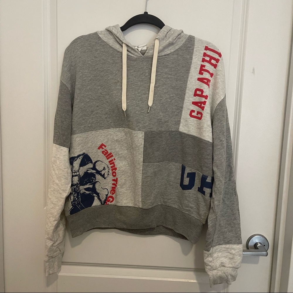 GAP Patchwork Logo Hoodie